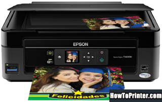 Reset Epson TX430 printer by Resetter program