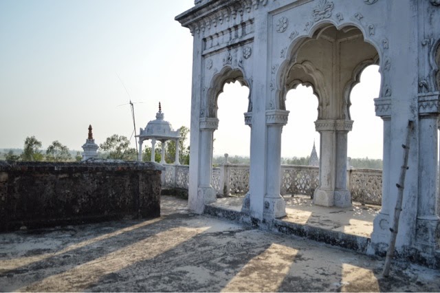 Shivgarh Palace Rai Barielley rooftop view Uttar Pradesh UP