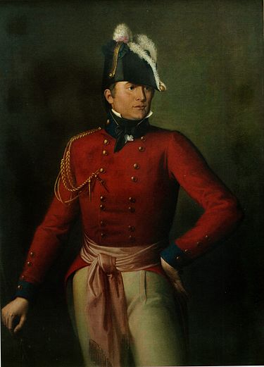 A Portrait of Irish-Born Major General Robert Ross.