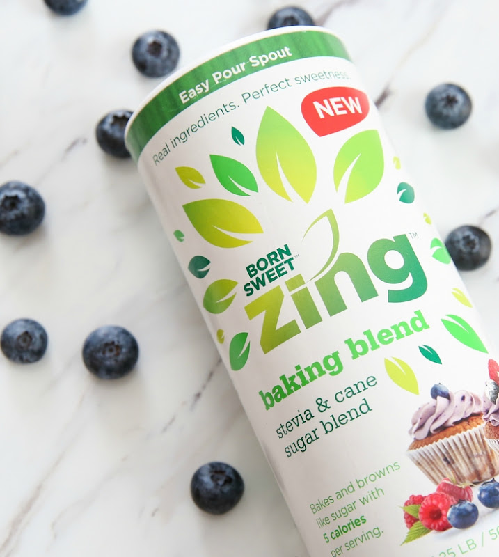 photo of a package of zing baking blend