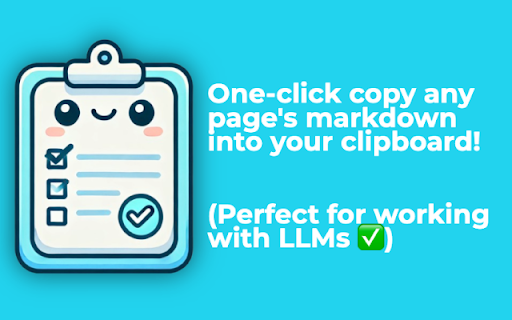 Markie – One-Click Webpage to Markdown