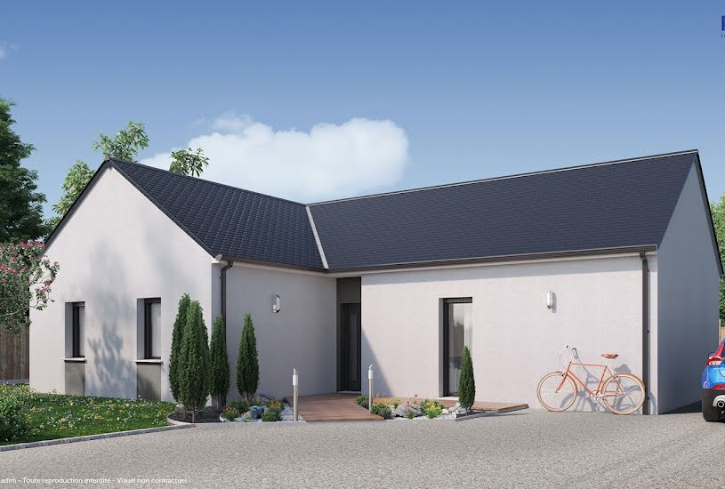  Vente Terrain + Maison - Terrain : 493m² - Maison : 94m² à Saint-Roch (37390) 