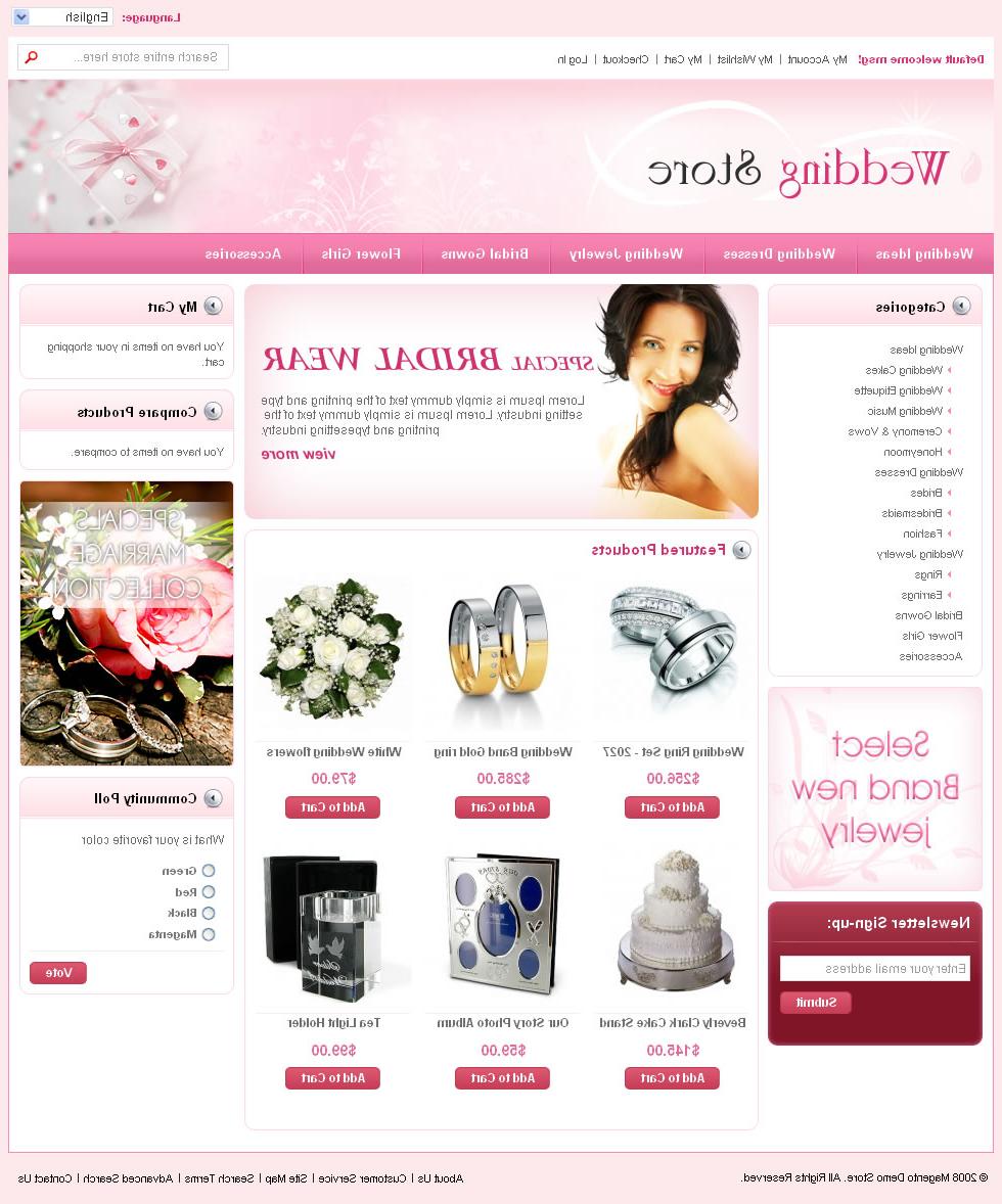 Magento Templates Wedding