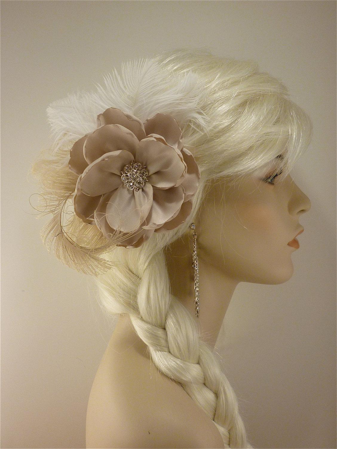 Flower Hair Clip, Wedding