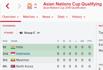 Asian Nations Cup Qualifying_ Overview Profile