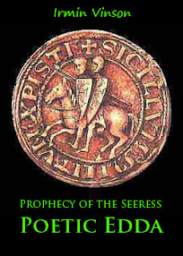 Cover of Irmin Vinson's Book Prophecy of the Seeress Poetic Edda