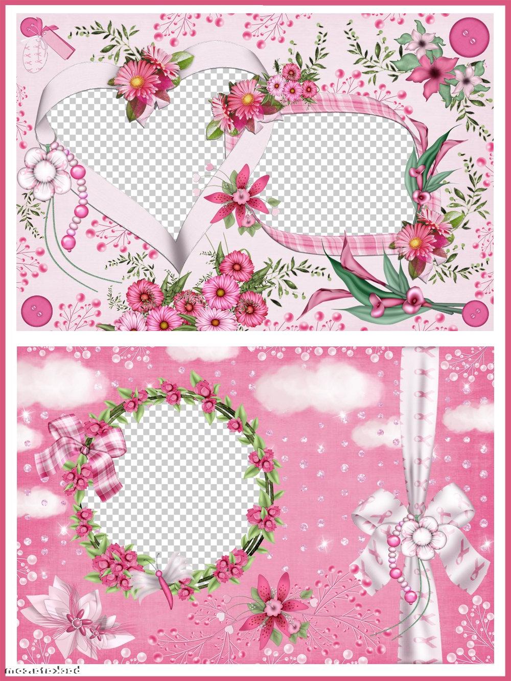 Sentimental Pink Frames