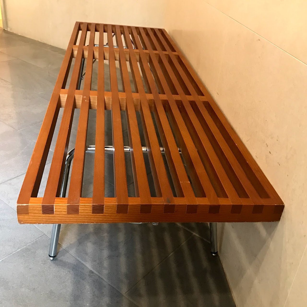 Modern Slat Bench #1