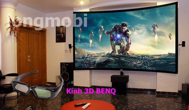 Kinh 3d may chieu dlp link benq