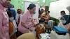 Ketua Bhayangkari Cabang Karawang Tinjau Vaksinasi Anak Umur 6 Sampai 11 Tahun