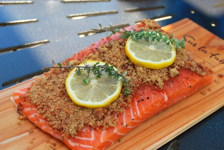 美國老爸這樣烤：西洋杉烤鮭魚 Cedar Plank Salmon