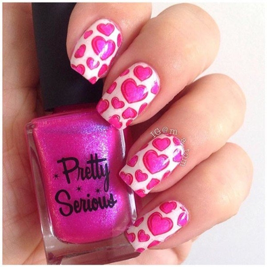 BEST VALENTINE’S DAY NAIL ART IDEAS - Reny styles