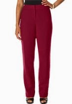 <br />Jessica London Women's Plus Size Tailored Crepe Trousers