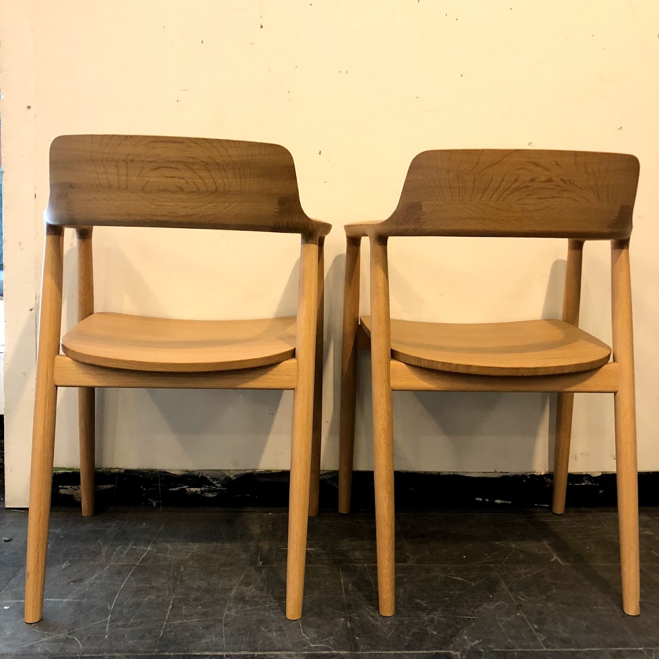 Naoto Fukusawa Hiroshima Armchair Pair 1