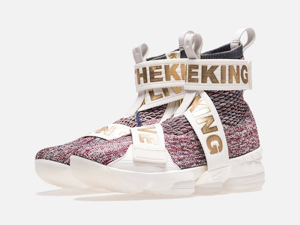 lebron 15 kith stained glass