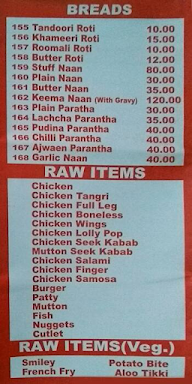 Real Chicken menu 8