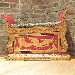 Carved Indonesian Gamelan  Xylophone