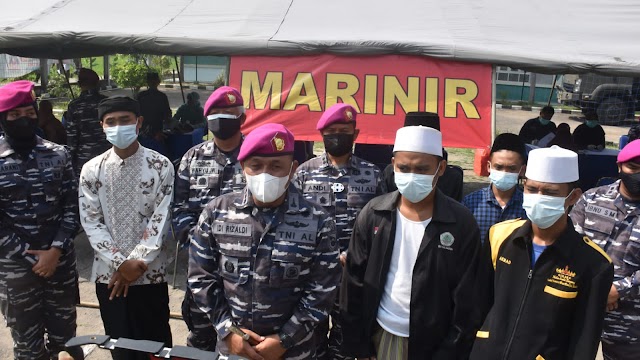 Operasi Serbuan Vaksinasi Marinir, Manjakan Masyarakat Madiun