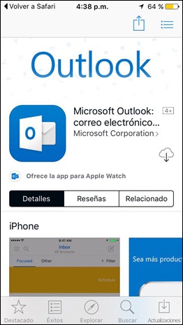 Iniciar sesión Hotmail desde app - 1