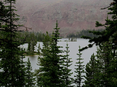 First view of Grandaddy Lake