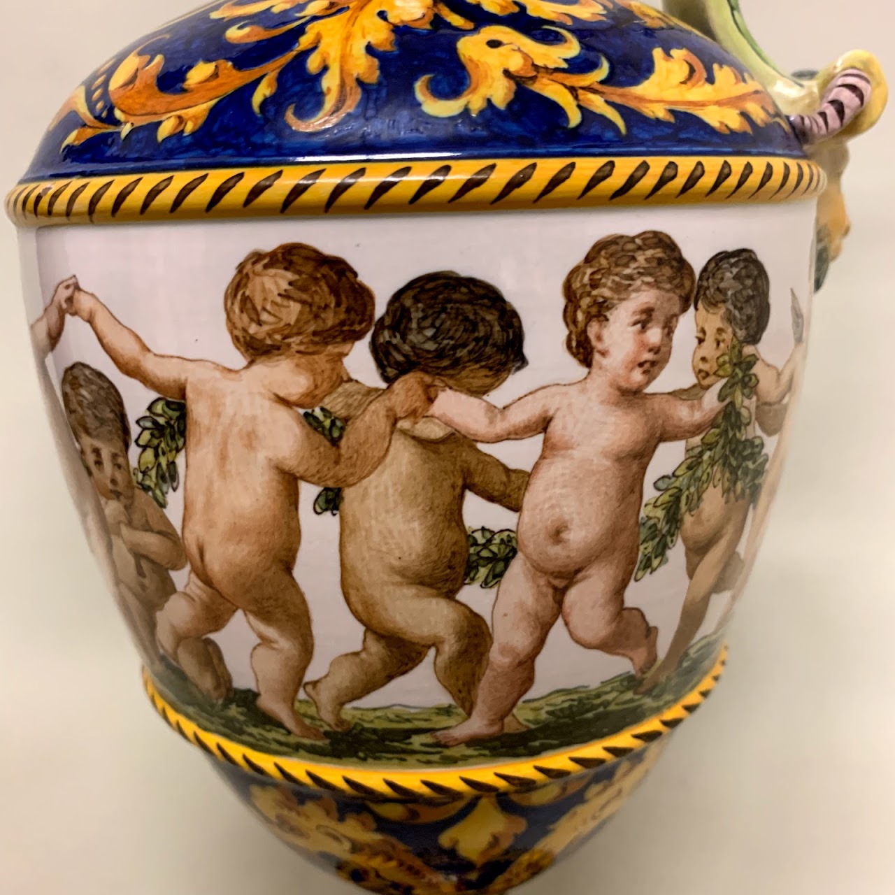 Italian Hand Painted Pitcher