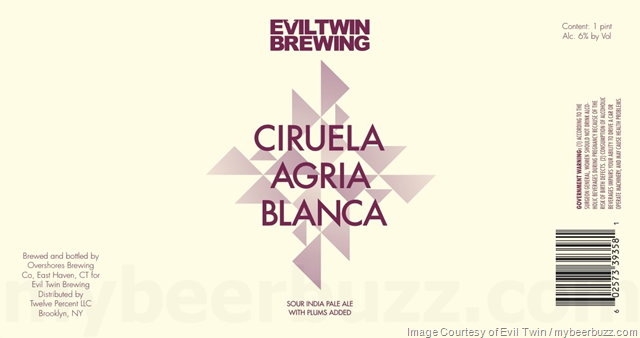 Evil Twin - Ciruela Agria Blanca & Molotov Heavy