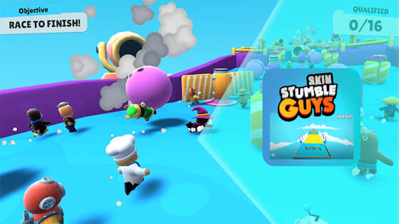 App Stumble Run Guys Fall .io race Android game 2022 