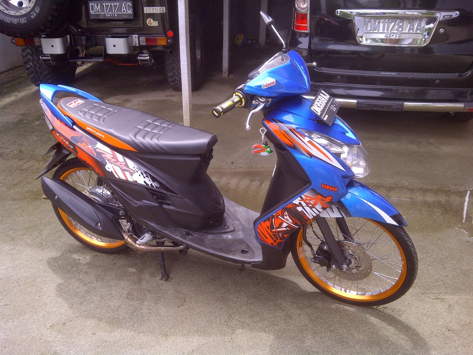  Modifikasi  Yamaha  Mio  Fino  Velg 17 Thecitycyclist