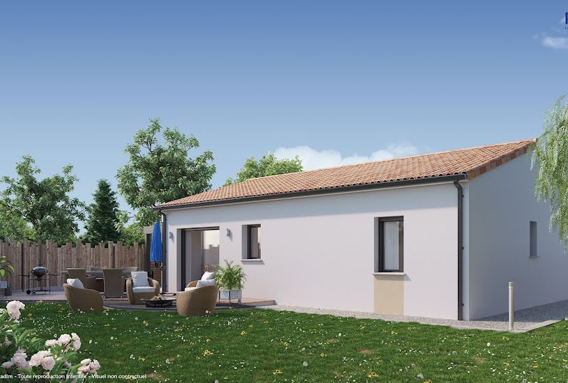  Vente Terrain + Maison - Terrain : 830m² - Maison : 76m² à Saint-Médard-d'Eyrans (33650) 