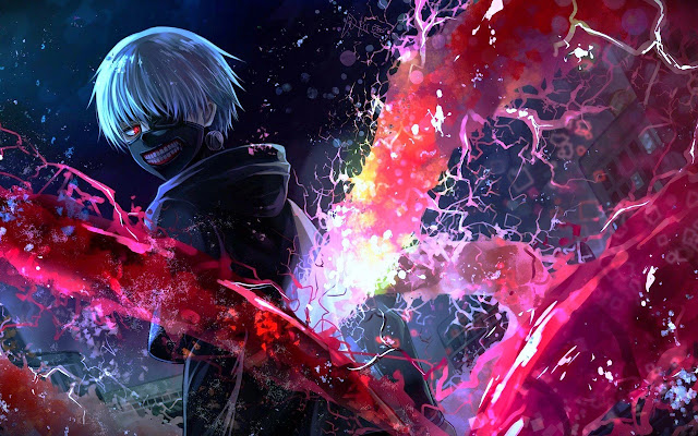 Tokyo Ghoul 배경 화면 새 탭