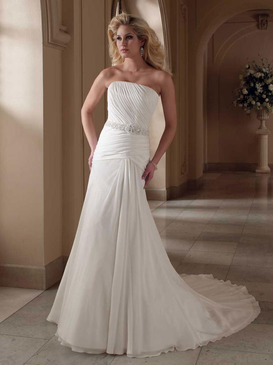 Ruched Bodice Bridal Gown