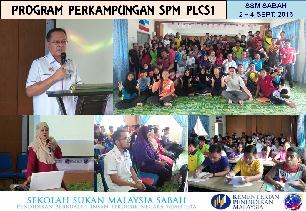 SSM SABAH - Isnin, 5 September 2016 - Sekolah Sukan 