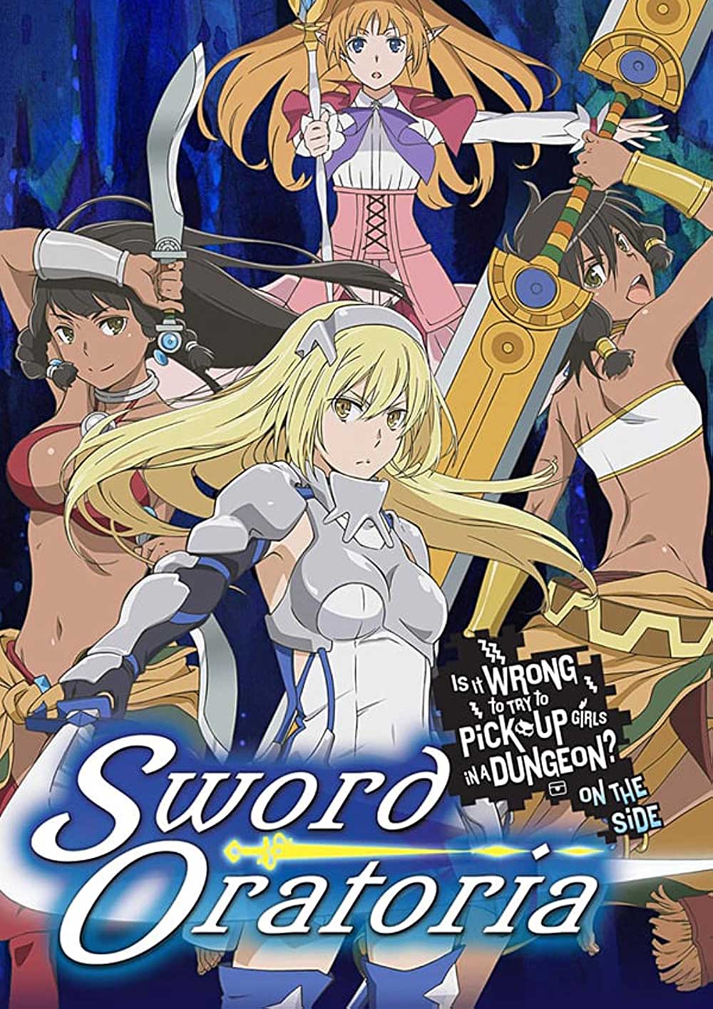 Dungeon ni Deai wo Motomeru no wa Machigatteiru Darou ka Gaiden: Sword  Oratoria - 14 de Abril de 2017