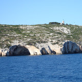 de kust van Zakynthos.