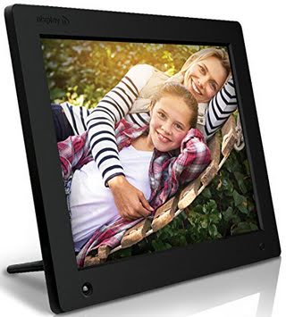 Nixplay Original 12 Inch WiFi Cloud Digital Photo Frame. iPhone & Android App, Email, Facebook, Dropbox, Instagram, Flickr, Google Photos (W12A)