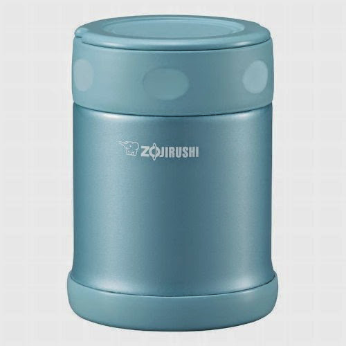  ZOJIRUSHI stainless food jar [350ml] Aqua Blue SW-EB35-AB