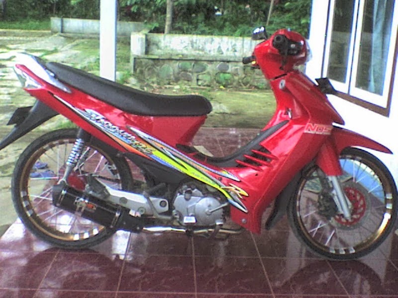 modifikasi suzuki shogun kebo