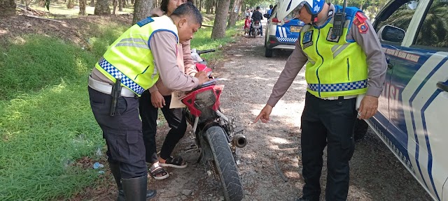 H+3 Idul Fitri, Kasat Lantas Polres Sergai AKP Andita Sitepu, S.H Pimpin Patroli Di Daerah Rawan Lakalantas