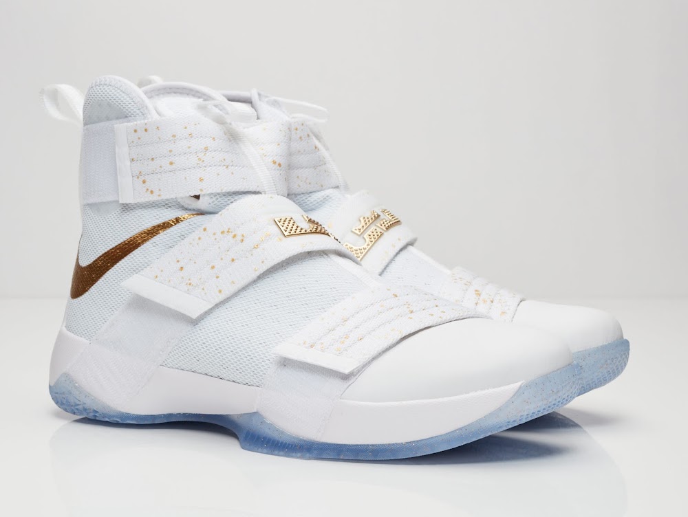 lebron zoom soldier 10 gold medal