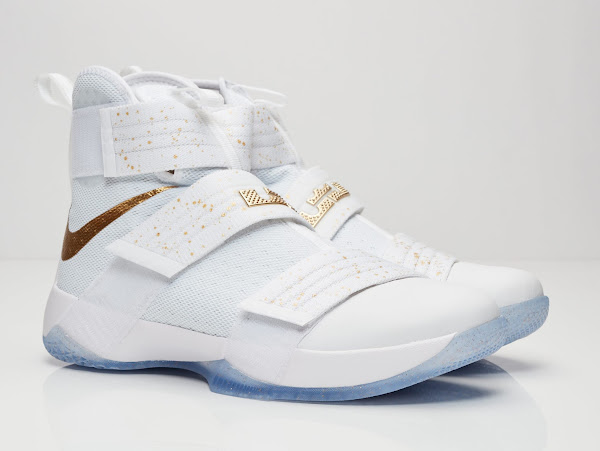 lebron soldier 10 gold medal