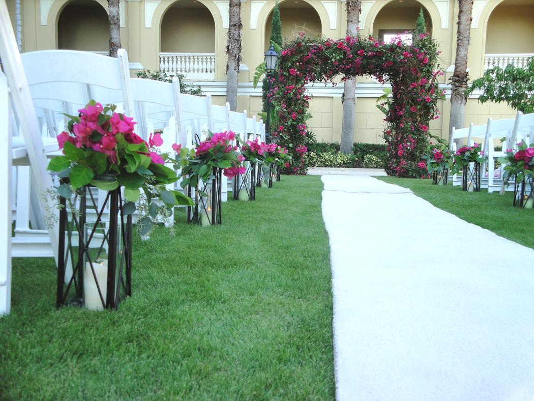 Garden Wedding at Ritz Carlton