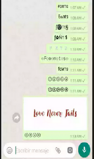 stylish Fonts for WhatsApp 