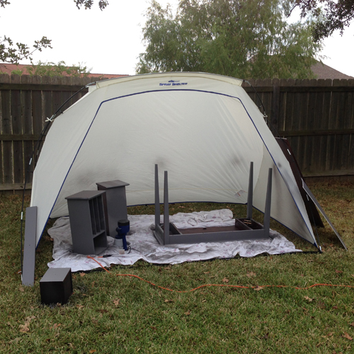 Finish Max Sprayer and shelter.jpg Finish Max Sprayer and shelter