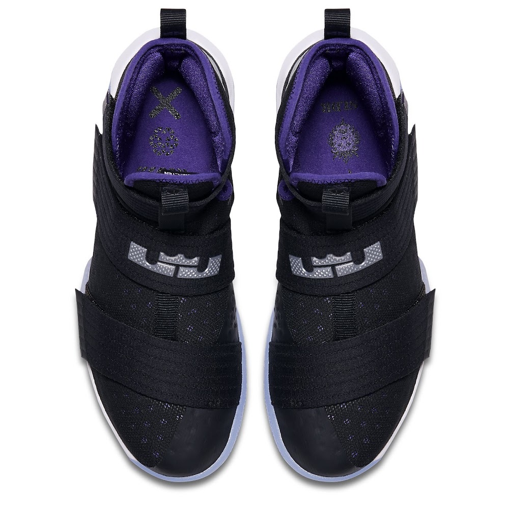 lebron soldier 10 black and purple