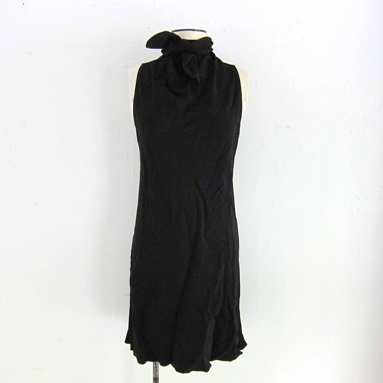 The Row Black Dress