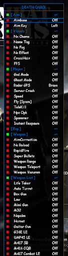 Death Quick Free Vip / God mod / RapidFire Ytyimagem1yuaaa