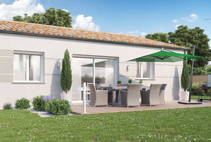  Vente Terrain + Maison - Terrain : 416m² - Maison : 92m² à Commequiers (85220) 