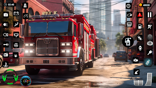 Screenshot Fire Truck Games - Truck Game