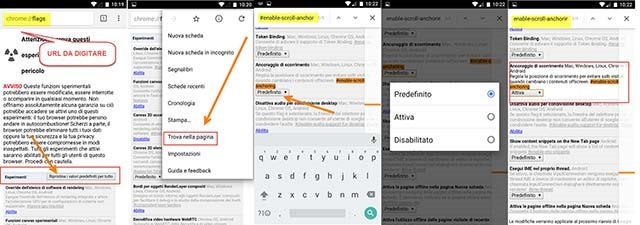 chrome-funzioni-sperimentali