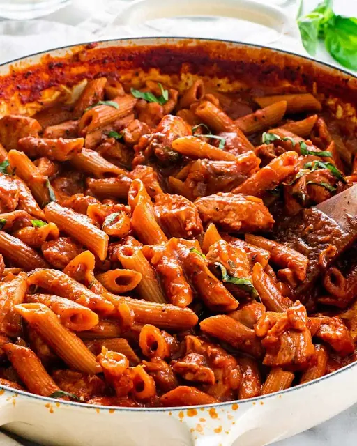 Chicken Arrabiata Red Sauce Pasta